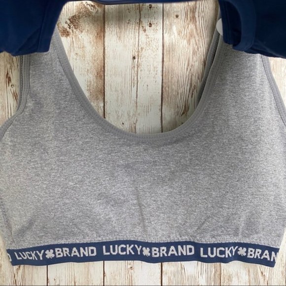 Bundle of 2 NWT LUCKY BRAND t shirt bra wire free - Picture 6 of 6